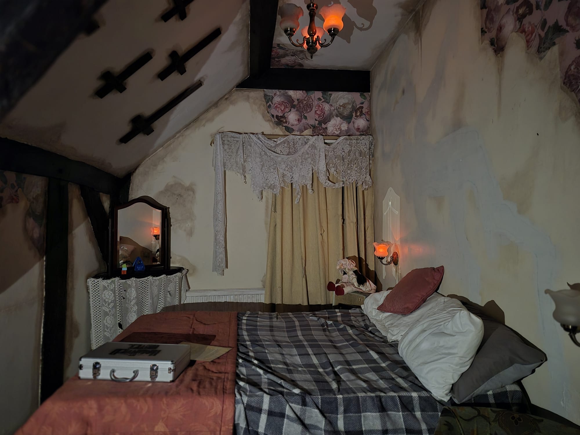 Investigation setup in Room 2, The Forsaken Room
