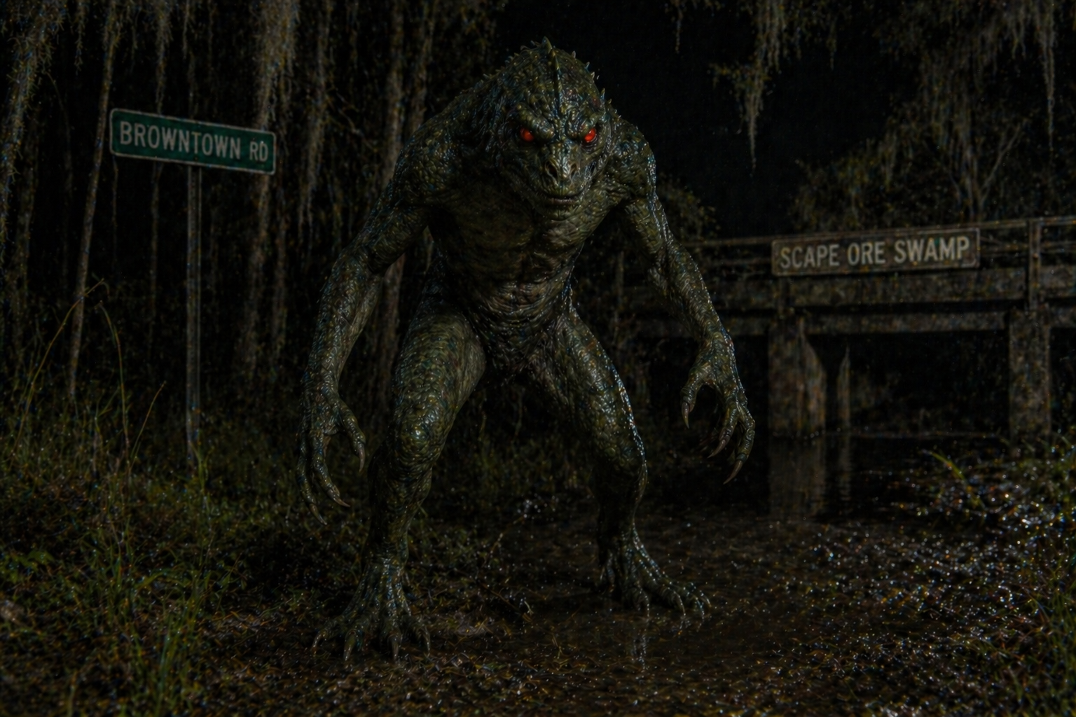 Lizard Man of Scape Ore Swamp